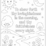 Coloring Book for the Psalms volume 1